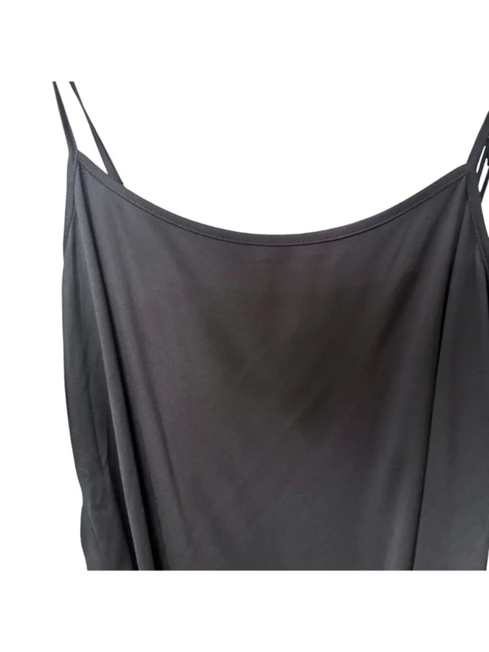 Style & Co Boho Blouse Size Medium Black Embroidered Chiffon Womens Top NWT - Picture 8 of 11